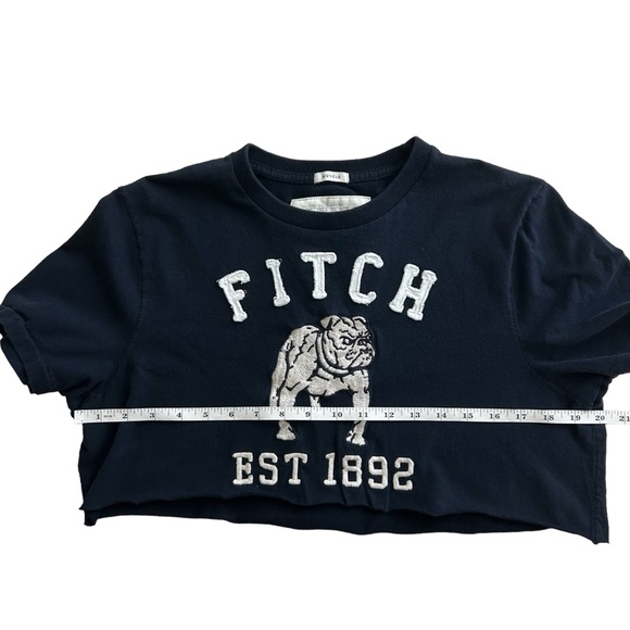 Abercrombie and Fitch Women’s Embroidered Crop Top. Size XXL - Picture 7 of 8